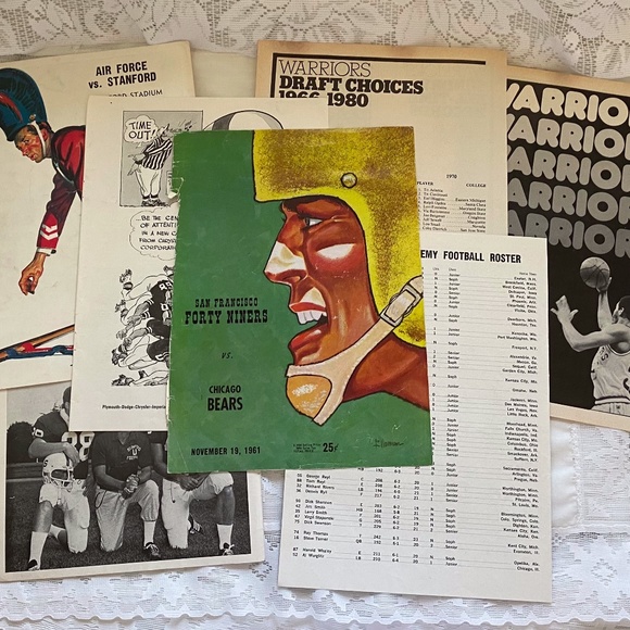 Other - Vintage California sports magazine pages